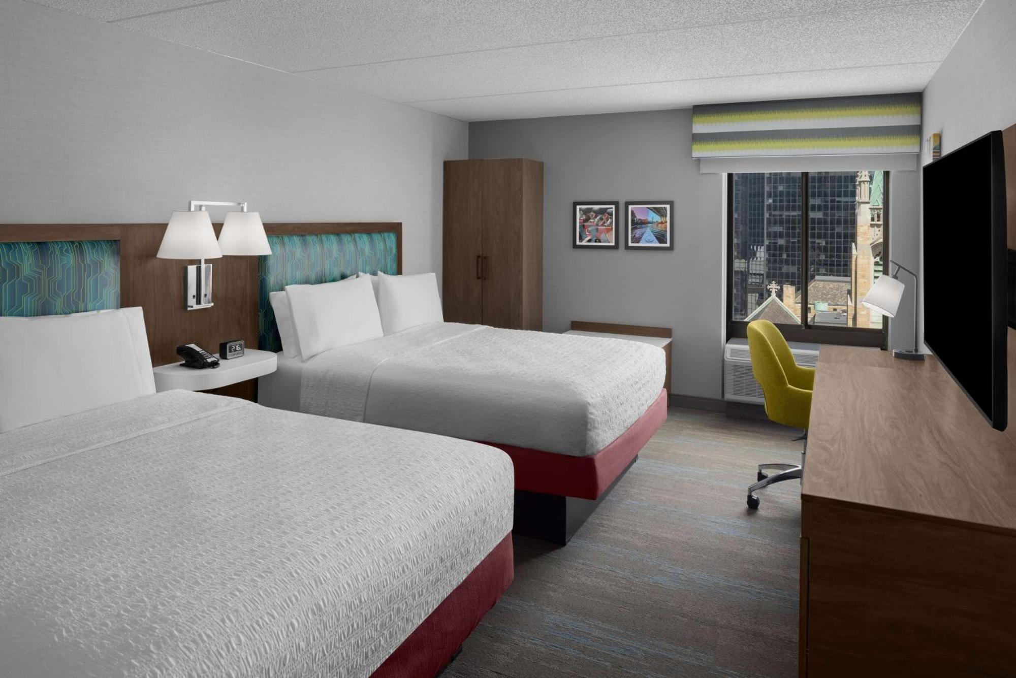Hampton Inn Cleveland-Downtown Kültér fotó